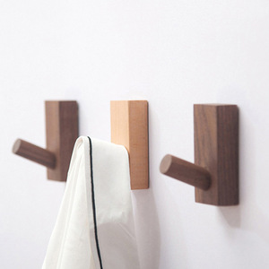 Perchero <span class=keywords><strong>de</strong></span> Madera Maciza Creativo para <span class=keywords><strong>Entrada</strong></span>, <span class=keywords><strong>Colgador</strong></span> <span class=keywords><strong>de</strong></span> Pared sin Perforaciones, Forma Redonda, Ideal para Manualidades - Product Image 3
