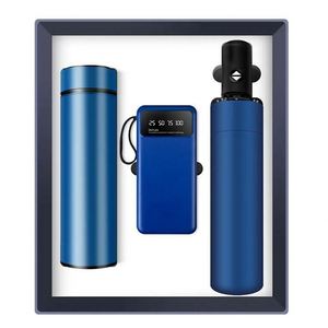 Nouveau Kit Cadeau d'Affaires de Luxe 3-en-1 : Bouteille Isotherme, Masseur Cervical et Batterie Externe avec Support Téléphone – Édition 2025 à Succès - Product Image 2