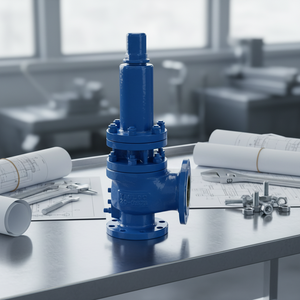 Suministro de fábrica: Resorte de seguridad cerrado para radiador con elevación completa - 526 para sistemas de alta temperatura, envío gratis - Product Image 2