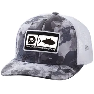 Protezioni di sport Pescatore Cappello Anti-Glare Da Pesca del Cappello del ricamo berretto da baseball trucker berretto di pesca del cappello di estate per sublimazione