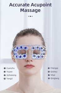 K5 göz masaj bluetooth parlayan parlak göz masaj akıllı akıllı taşınabilir yatıştırıcı nemlendirici göz masaj maskesi - Product Image 2