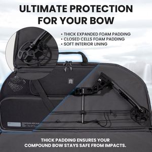 Accessoires de chasse multifonctions haute performance pour le tir à l'arc, sac pour arc à poulies, étui souple pour arc, organisateur de flèches - Product Image 5