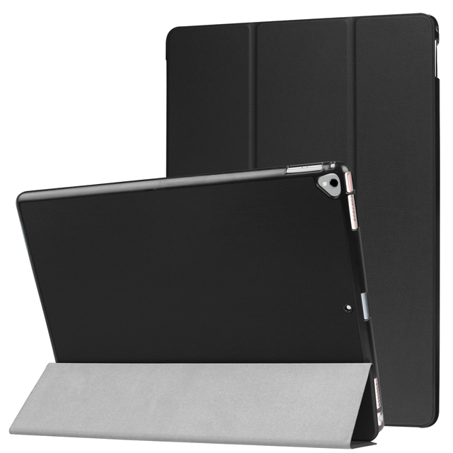 Tablet Case 2th Generation Pu Leather Auto Wake Slim Fashionable Shockproof for Ipad Pro 12.9 2017/2015