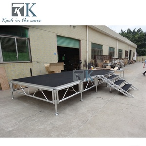 Plataforma de Escenario de Aluminio, Plataforma Móvil Portátil, Plataforma de Carga Pesada en Venta - Product Image 2