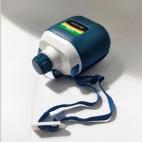 Gobelet à eau en PP à grande capacité, populaire sur Internet, étanche, avec sangle, pour boire directement, fitness, sport, voyage en plein air, portable