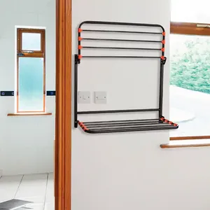 Escurridor de Cocina Plegable Kanat Proline de Doble Acero Inoxidable, Alta Capacidad, 7m, Diseño Desmontable Ecológico para Espacios Pequeños - Product Image 2