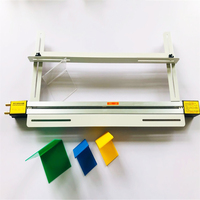 Petit présentoir de cartes de table en plexiglas, machine à plier en plastique acrylique