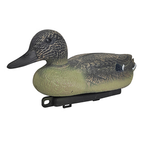 Galleggianti realistici anatre fischietto esca EVA multicolore corpo robusto con movimento realistico dinamico caccia in avanti nuotata - Product Image 2