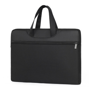 Bolso para Portátil Impermeable de Poliéster Oxford, Gris, para Negocios, con Asas, Maletín de Viaje, Bolso para Portátil para Mujer - Product Image 2