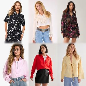 Chemises pour femmes, mode 2026, haute qualité, printemps et automne, longues, niche, amples, grande taille, taille nouvelle conception - Product Image 3