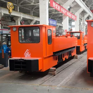 20 Ton DC string elettrico minerario locomotiva, linea aerea elettrico carrello locomotiva
