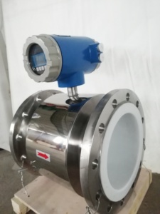 Độ chính xác cao sữa lưu lượng kế từ dn50mm lưu lượng mét nước thải điện từ đo lưu lượng - Product Image 6