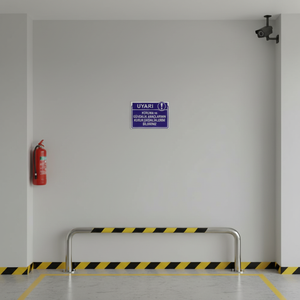 Home Decoration <b>Vinyl</b> Sticker Please Report Any Defects or Security Equipment Shortcomings - Product Image 3
