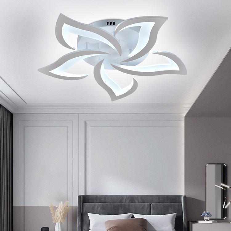 HUIQI Wholesale Price Pop Flower Decoration Smart Lighting Flush Mounted Fancy Lamp Home 234W Led Ceiling Light · image 5
