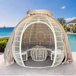 Chaise longue de piscine moderne pour hôtel, mobilier d'extérieur, lit de soleil pour villa de plage, chaise longue en aluminium pour balcon avec cordage - Product Image 1