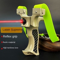 Nouvelle lance-pierre de compétition pour adultes, équipée d'un laser, en ABS de qualité supérieure, pour une utilisation en extérieur et en conditions réelles, offrant des performances puissantes.