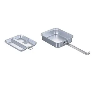 Hộp Cơm Trưa Cắm Trại Ngoài Trời Hộp Thiếc Lộn Xộn Di Động Bằng Nhôm Có Nắp - Product Image 1