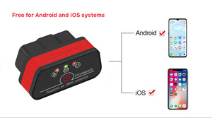 Konnwei kw901 mini không dây OBD2 máy quét Bluetooth 5.0 ELM327 V1.5 xe máy quét <span class=keywords><strong>Android</strong></span> IOS <span class=keywords><strong>App</strong></span> hoạt động Mã công cụ chẩn đoán - Product Image 5