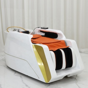 Fauteuil de lavage électrique automatique pour salon, avec fonction spa, hydrothérapie et massage - Product Image 3