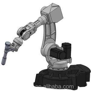 Bras de robot industriel de soudage automatique à couture longitudinale et rotative de type L pour plaques d'acier épaisses - Product Image 1