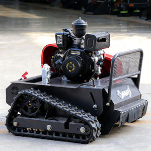 Tondeuse à gazon industrielle autotractée à batterie avec manche télescopique, moteur monocylindre 4 temps 196 cm³ et lame à bobine - Product Image 4