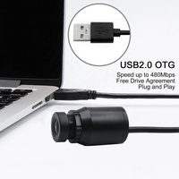 Caméra Micro USB 1/4" CMOS 1.0MP à Vente Directe d'Usine, Résolution 1280*720, Objectif Bullet Industriel 18mm Sans Distorsion