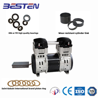 Compresseur d'air à piston sans huile DC 7 bar 1HP 750W Moteur sans balais à aimant permanent 12V Pompe à air montée sur véhicule Nouveau pour l'exploitation minière