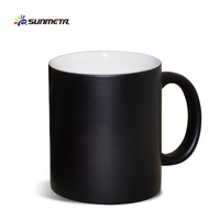 Mug magique à sublimation Sunmeta 11 oz, mug à changement de couleur pour sublimation