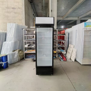 Réfrigérateur <span class=keywords><strong>vertical</strong></span> sans <span class=keywords><strong>givre</strong></span> pour boissons <span class=keywords><strong>avec</strong></span> 4 étagères, refroidissement direct, température unique, 1 porte, pour boissons froides et <span class=keywords><strong>congélateur</strong></span> - Product Image 5