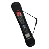 Housse de sac de ski réglable portable avec logo personnalisé housse de snowboard en néoprène avec bandoulière