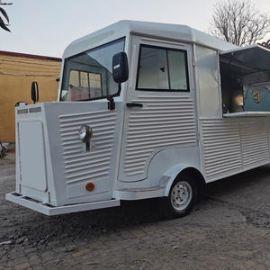 Camion de nourriture mobile au design moderne, chariot de camion de nourriture à gaz <span class=keywords><strong>avec</strong></span> gril et friteuse - Product Image 6