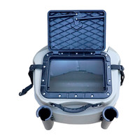 Bateau à pédales YAK Outdoors LDPE Livewell pour la pêche - Équipé d'un récipient à poissons vivants électrique pour la pêche en mer et sur la plage - Plusieurs couleurs