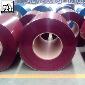 Bobine d'acier prélaqué couleur RAL PPGI PE PVDF, <span class=keywords><strong>tôle</strong></span> d'acier galvanisé prépeinte pour revêtement mural extérieur et porte <span class=keywords><strong>de</strong></span> <span class=keywords><strong>garage</strong></span> - Product Image 3