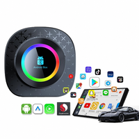 PlayAiBox Android 15 Système CarPlay Ai Box Qualcomm 6115 Mirrolink & Écran Partagé 8+128 Go Prise en Charge du Téléchargement d'Applications pour Voitures OEM avec CarPlay