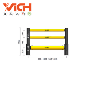 Lan can bảo vệ và cột bảo vệ cho cổng hàng rào công nghiệp, bảo vệ máy và vỏ trung tâm dữ liệu an toàn - Product Image 1