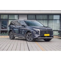 Mobil Bekas HONGQI HS7 PHEV 2025 Penggerak Empat Roda Edisi Qichang 5-Kursi 1-25000 Mil Otomatis Kamera Belakang 360
