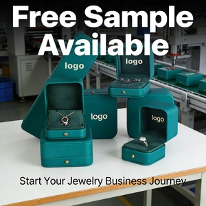 Custom Luxury Jewelry <b>Box</b> OEM ODM Jewelry <b>Box</b> Supplier in Guangzhou Magnetic Velvet Paper PU Plastic Jewelry <b>Box</b> Certified - Product Image 2