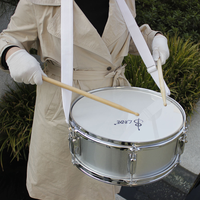 14 Marching Snare Drum with Drumsticks Professional Percussion Instrument for Beginner & Student OEM ODM Customizable