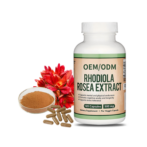 הקלה על עייפות & סיבולת תמיכה rhodiola 500 קפסולות טבעונית מ ג 120 כמוסות טבעוניות בספרת oem/odm שירות - Product Image 3
