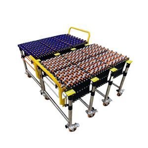 Pabrik Cina Diskon Besar-besaran Konveyor Roda Fulai Mental Fleksibel ABS Tanpa Tenaga untuk Paket Bongkar Muat LORI - Product Image 2