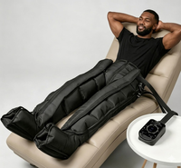 Pantalon de massage par compression d'air à 6 chambres VU, système de récupération électrique IPC pour athlètes, thérapie sportive, relaxation musculaire