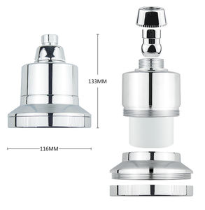 Filtre de douche en plastique 55 : Filtration efficace, <span class=keywords><strong>adoucisseur</strong></span> <span class=keywords><strong>d</strong></span>'<span class=keywords><strong>eau</strong></span> anti-calcaire aux acides aminés pour une expérience rafraîchissante - Product Image 3