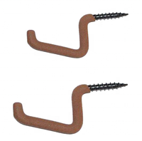 Crochet d'accessoire pour arc à pointe acérée, facilement fixable au support d'arbre et aux supports de tir à l'arc, pour la chasse