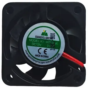 Yüksek hızlı mini DC Fan 40x40x10mm 3.7V 5V 12V 24V eksenel soğutma fanı