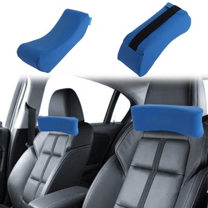 Coussin de soutien cervical Uni Fit JDM multicolore en mousse à mémoire de forme respirante à rebond lent pour sièges baquet de course - Product Image 1