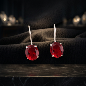 Designer Handmade Stylish Pink Rubellite Gemstone Work <b>Earring</b> In 925 Sterling <b>Silver</b> Plated <b>Earring</b> For <b>Women</b> And Girls Wear - Product Image 1