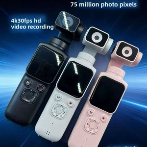 Cámara de Acción Portátil 4K con Pantalla de 2.0 Pulgadas, Fotos de 75MP, Seguimiento por IA, Vlog, Cámara Deportiva de Mano con Soporte para MicroSD - Product Image 1