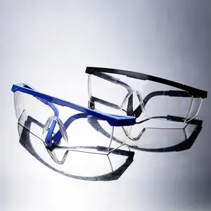 Penjualan laris 2024 kacamata pengaman industri dengan kaki dapat disesuaikan