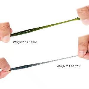 เหยื่อปลอมซิลิโคนรูปหนอน ขนาด 16.5 ซม. น้ำหนัก 6.4 กรัม สำหรับตก<span class=keywords><strong>ปลา</strong></span>แบส ตก<span class=keywords><strong>ปลา</strong></span>ในแม่น้ำและทะเลสาบ - Product Image 3