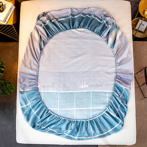 Nueva funda protectora para colchón individual y doble de cachemira multicolor suave. - Product Image 2